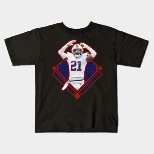 Jordan Poyer Diamond Style Kids T-Shirt